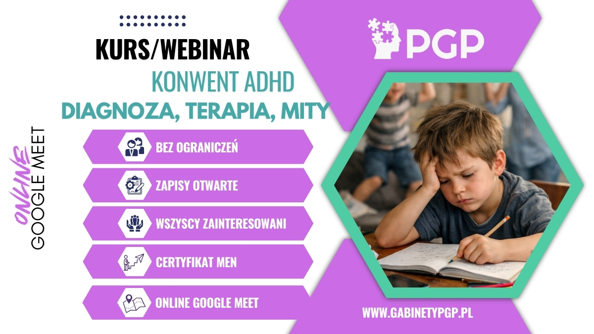 LIVE – ADHD – Diagnoza, Terapia, Mity